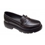 Pantofi dama casual din piele naturala - Model Sweet Black Bee
